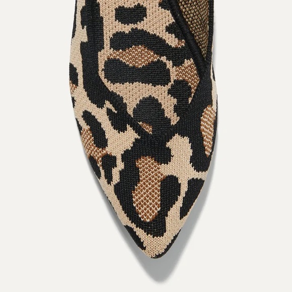 NIB Rothy’s Desert Cat The Point size 8.5 leopard print - Picture 6 of 12